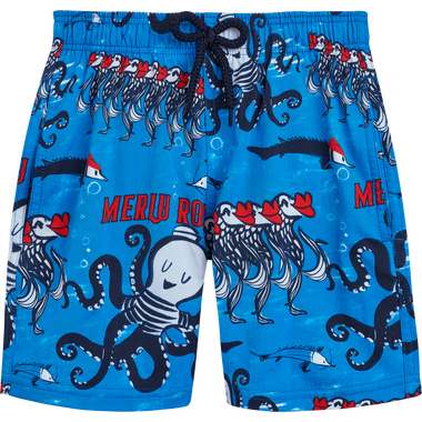Boys Swim Short Au Merlu Rouge - Swim Shorts
