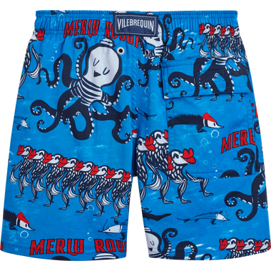 Boys Swim Short Au Merlu Rouge - Swim Shorts