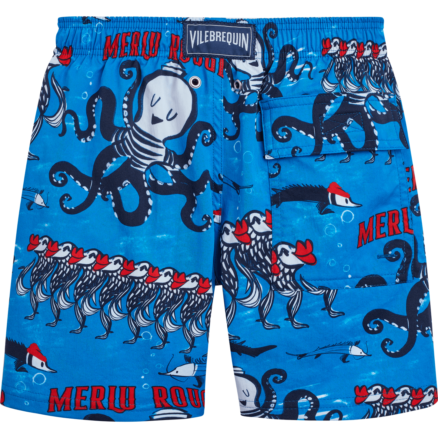 Load image into Gallery viewer, Boys Swim Short Au Merlu Rouge - Swim Shorts
