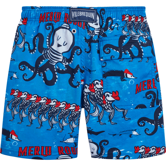 Boys Swim Short Au Merlu Rouge - Swim Shorts