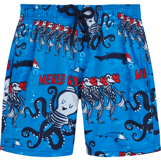 Boys Swim Short Au Merlu Rouge - Swim Shorts