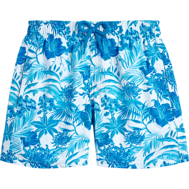 Boys Stretch Swim Short Tahiti Flower - Swim Shorts