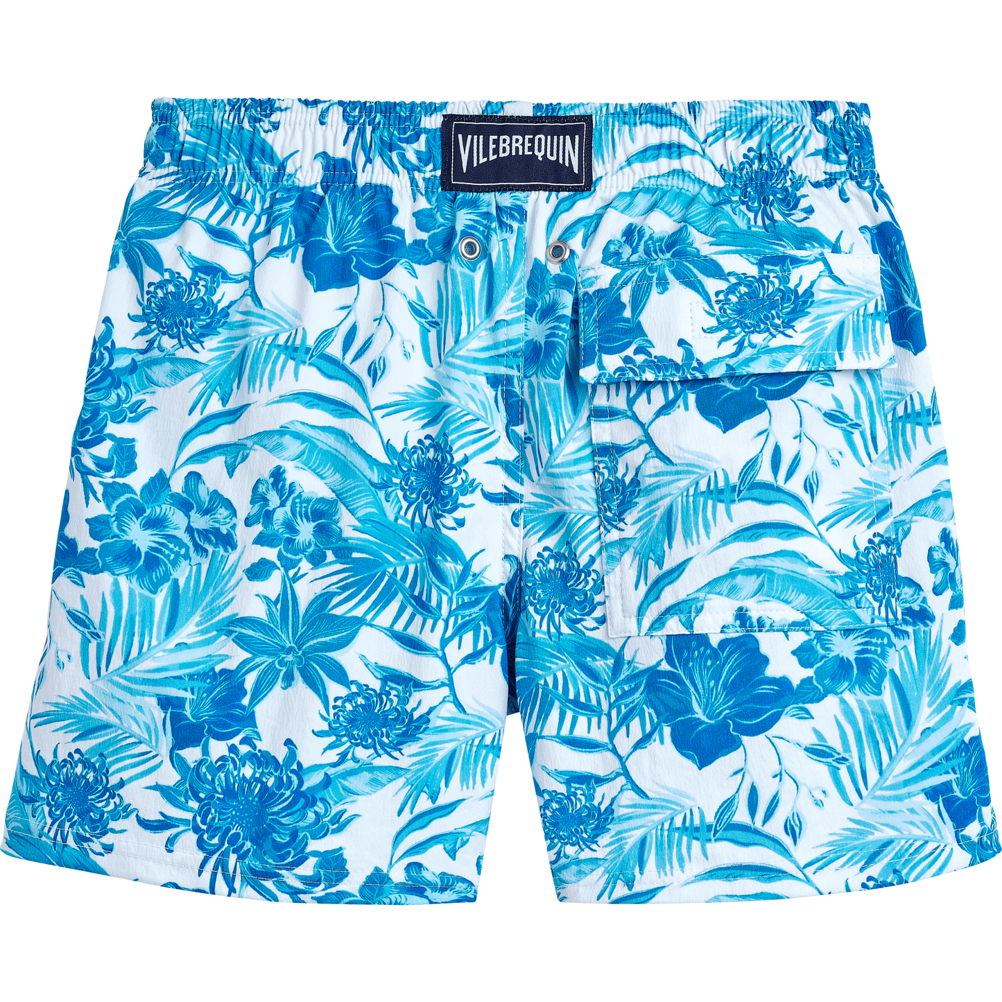 Load image into Gallery viewer, Boys Stretch Swim Short Tahiti Flower - Swim Shorts
