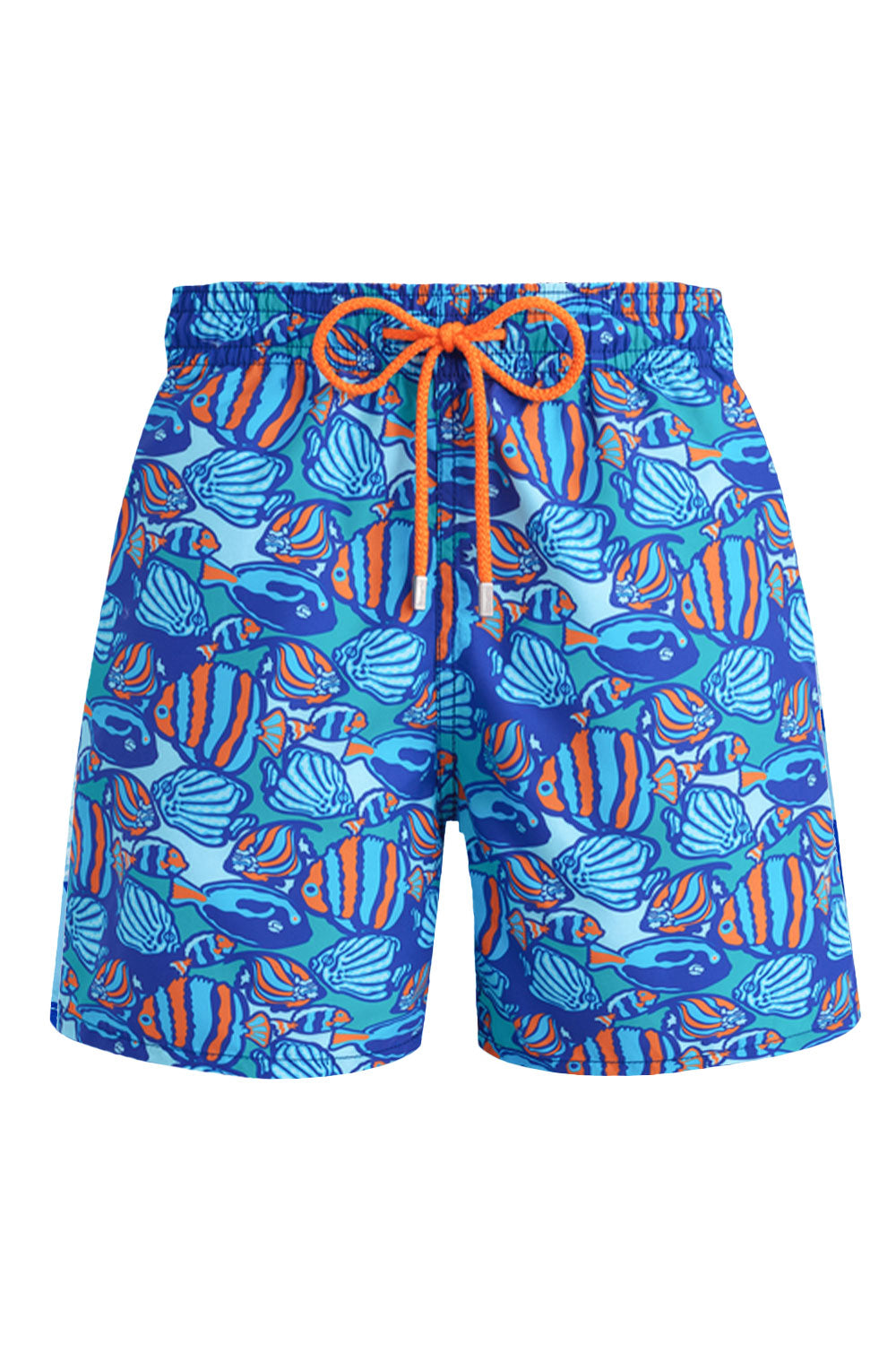 Load image into Gallery viewer, Boys Swim Shorts Fishy Vibes
