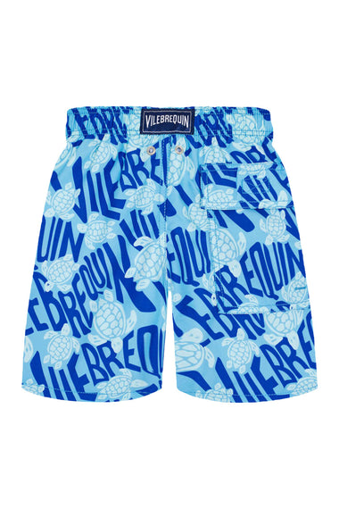 Boys Swim Shorts Ronde des Tortues Logo