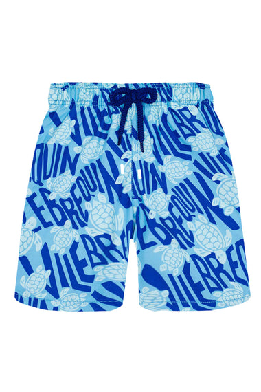 Boys Swim Shorts Ronde des Tortues Logo