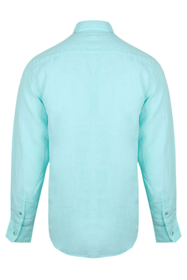 Caroubis Lagoon Linen Shirt