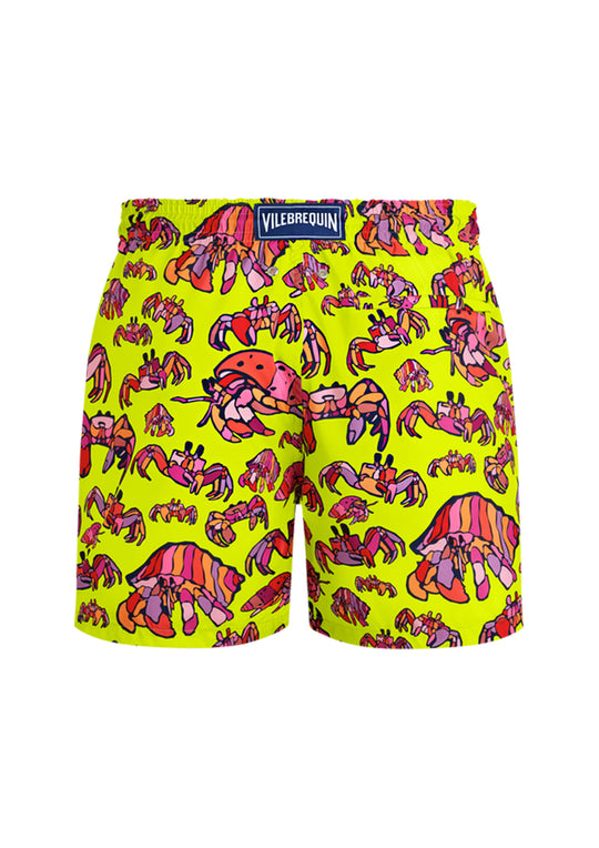 Boys Ultra-light and packable Swim Shorts Hermit Crabs