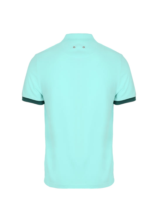 Palatin Cotton Polo Blue Lagoon - Polo Shirt