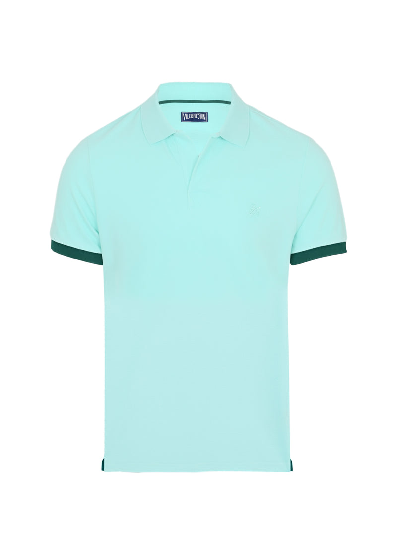 Palatin Cotton Polo Blue Lagoon