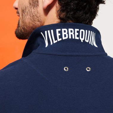 Palatin Polo Shirt Solid Navy Blue - Polo Shirt