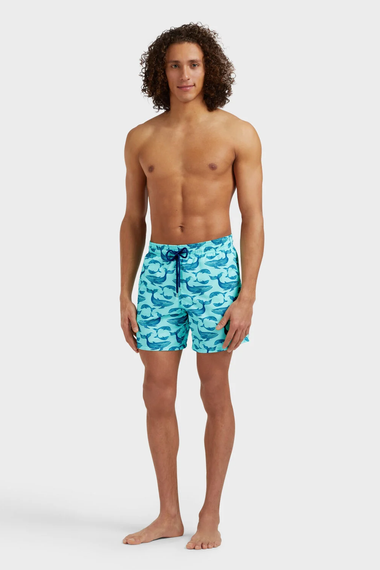 Men Swim Shorts Whales