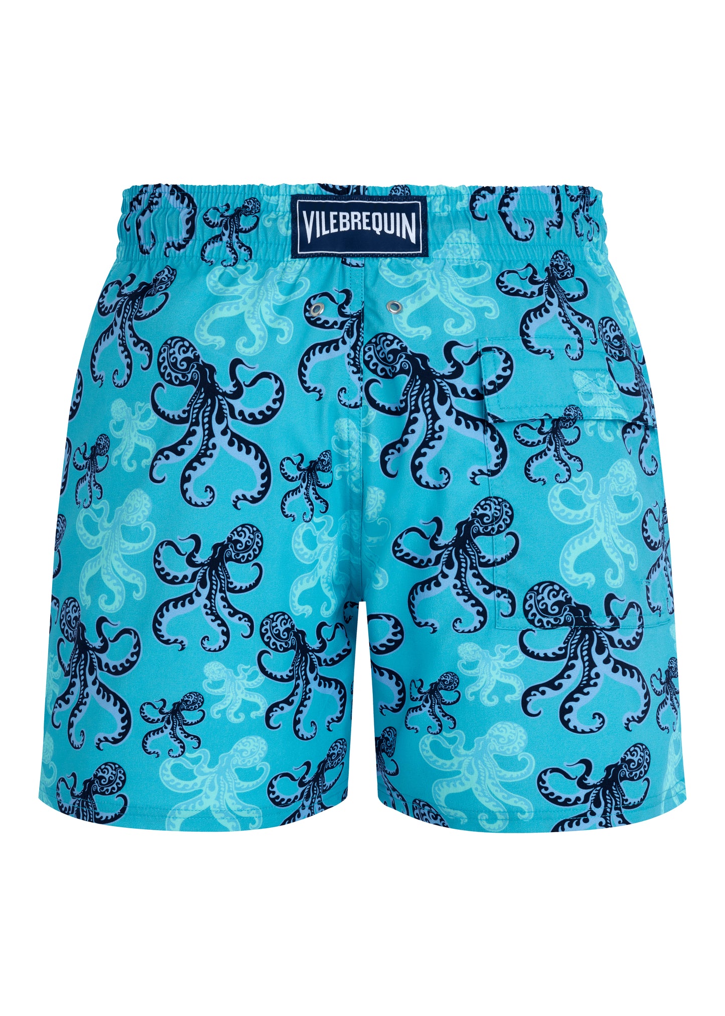 Load image into Gallery viewer, Men Stretch Swim Shorts Poulpes
