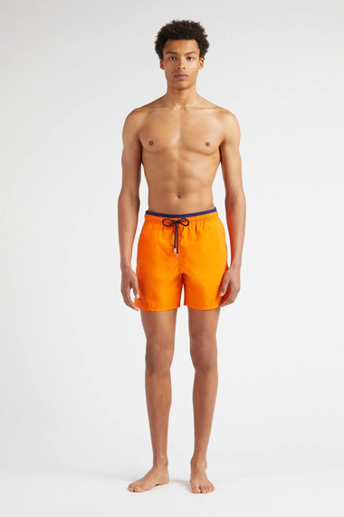 Men Swim Shorts Bicolor Apricot