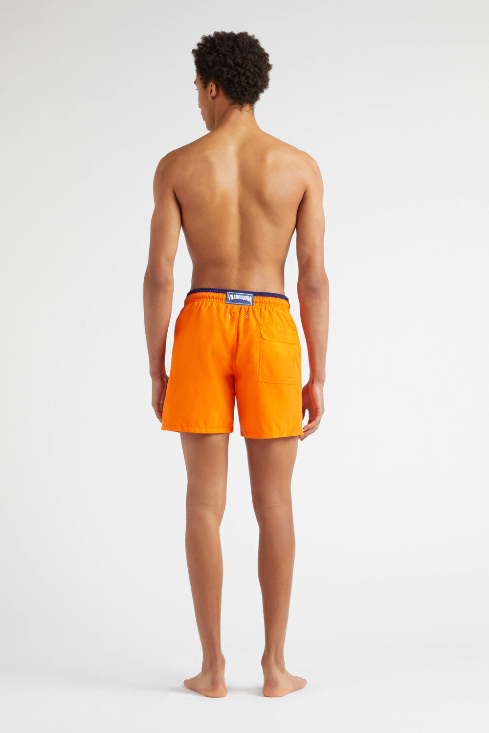 Men Swim Shorts Bicolor Apricot