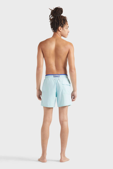 Men Swim Shorts Bicolor Celadon