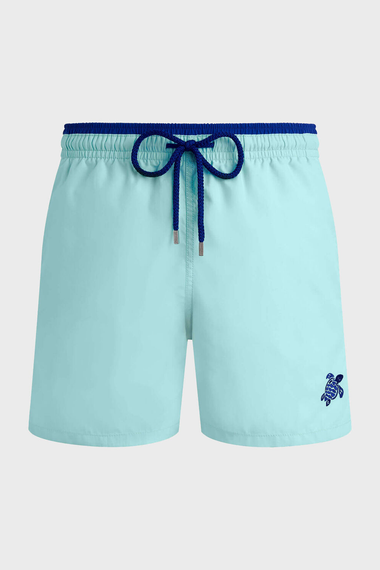 Men Swim Shorts Bicolor Celadon