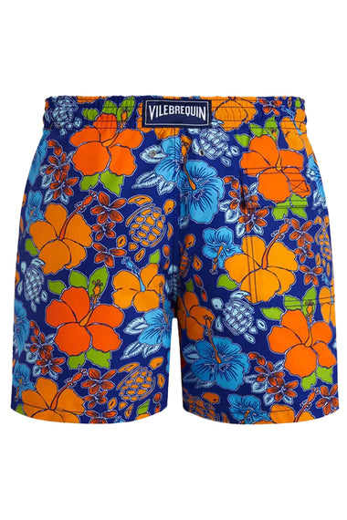 Men Swim Short Tropical Turtle