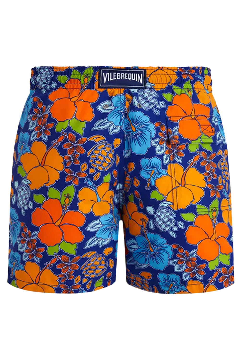 Load image into Gallery viewer, Men Swim Short Tropical Turtle
