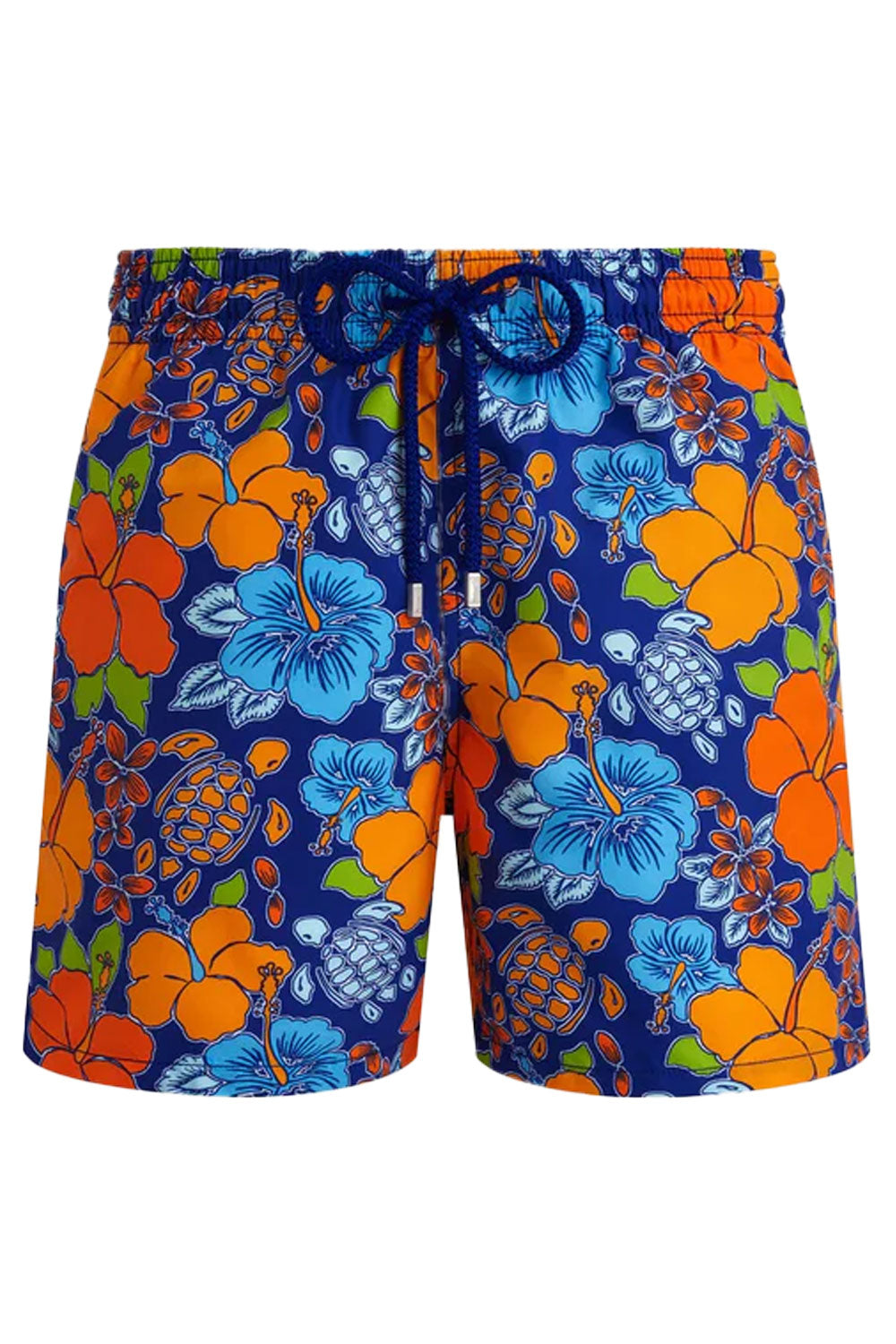 Load image into Gallery viewer, Men Swim Short Tropical Turtle
