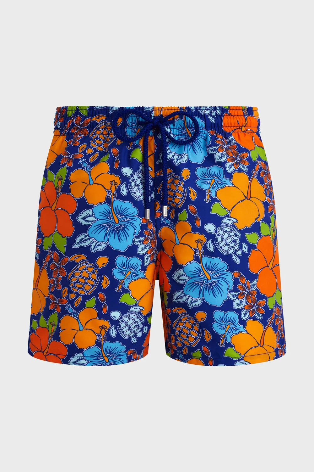 Load image into Gallery viewer, Men Swim Short Tropical Turtle

