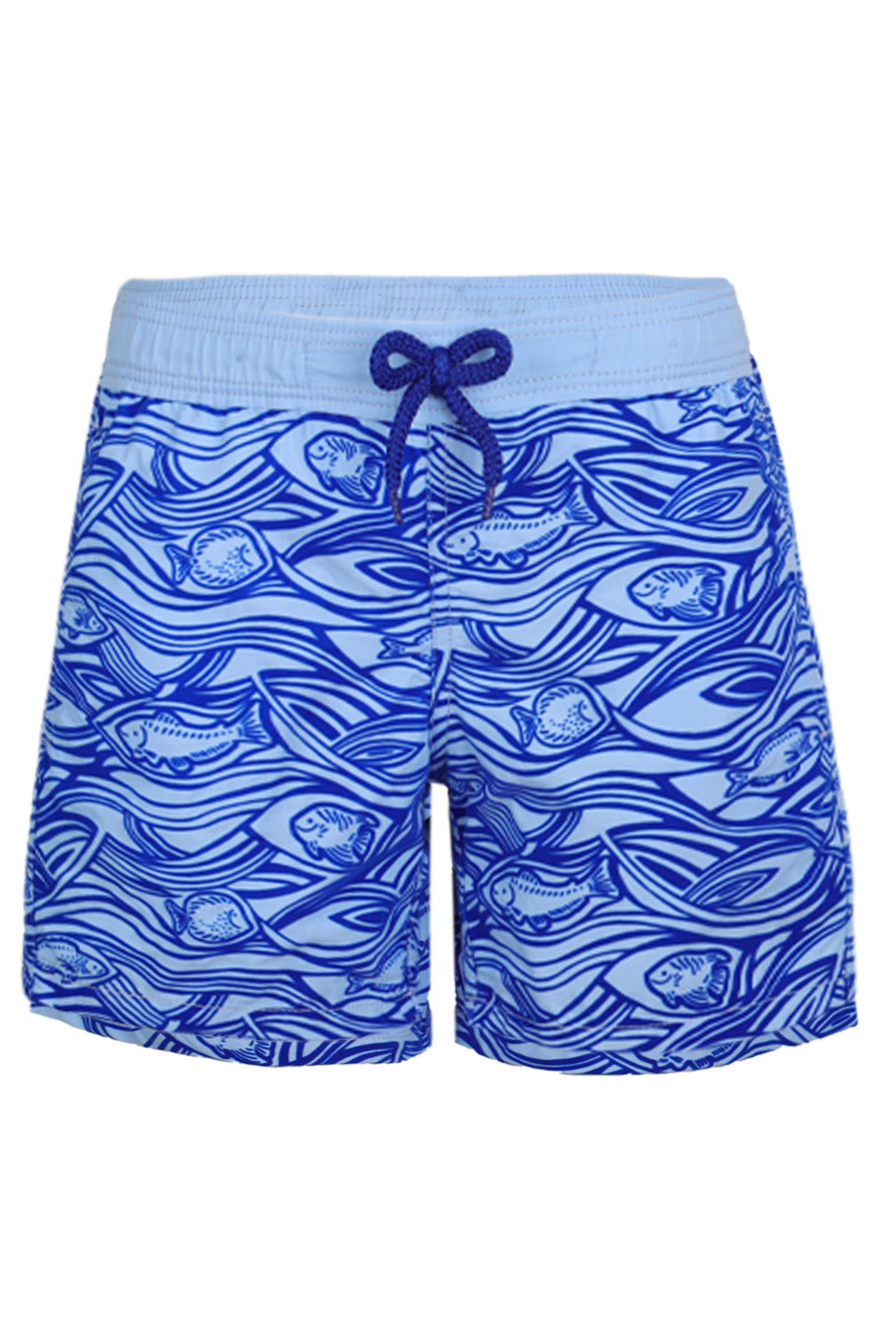 Men Swim Shorts Flocked Aquarium