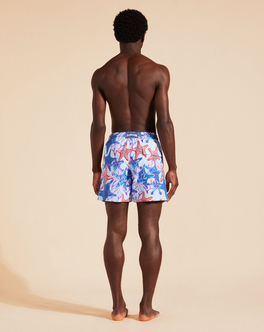 Load image into Gallery viewer, Men Swim Shorts Glowed Star - Men’s Swim Shorts
