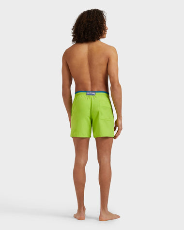 Men Swim Shorts Lime
