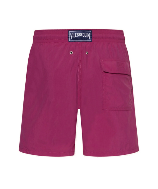 Men Swim Shorts Poulpes Purple Red