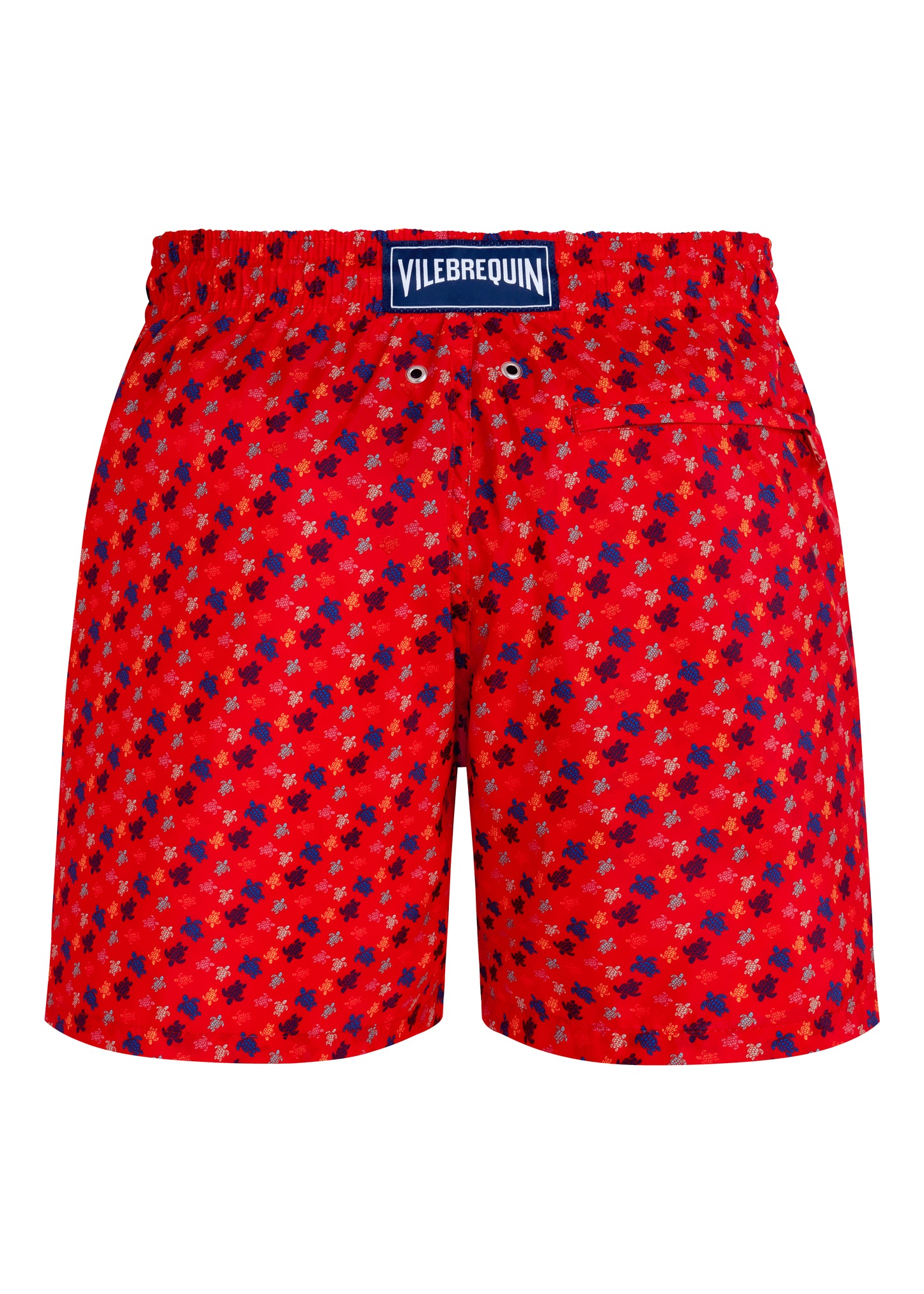 Load image into Gallery viewer, Men Swim Shorts Ultra-Light and Packable Ronde Des Tortues Red
