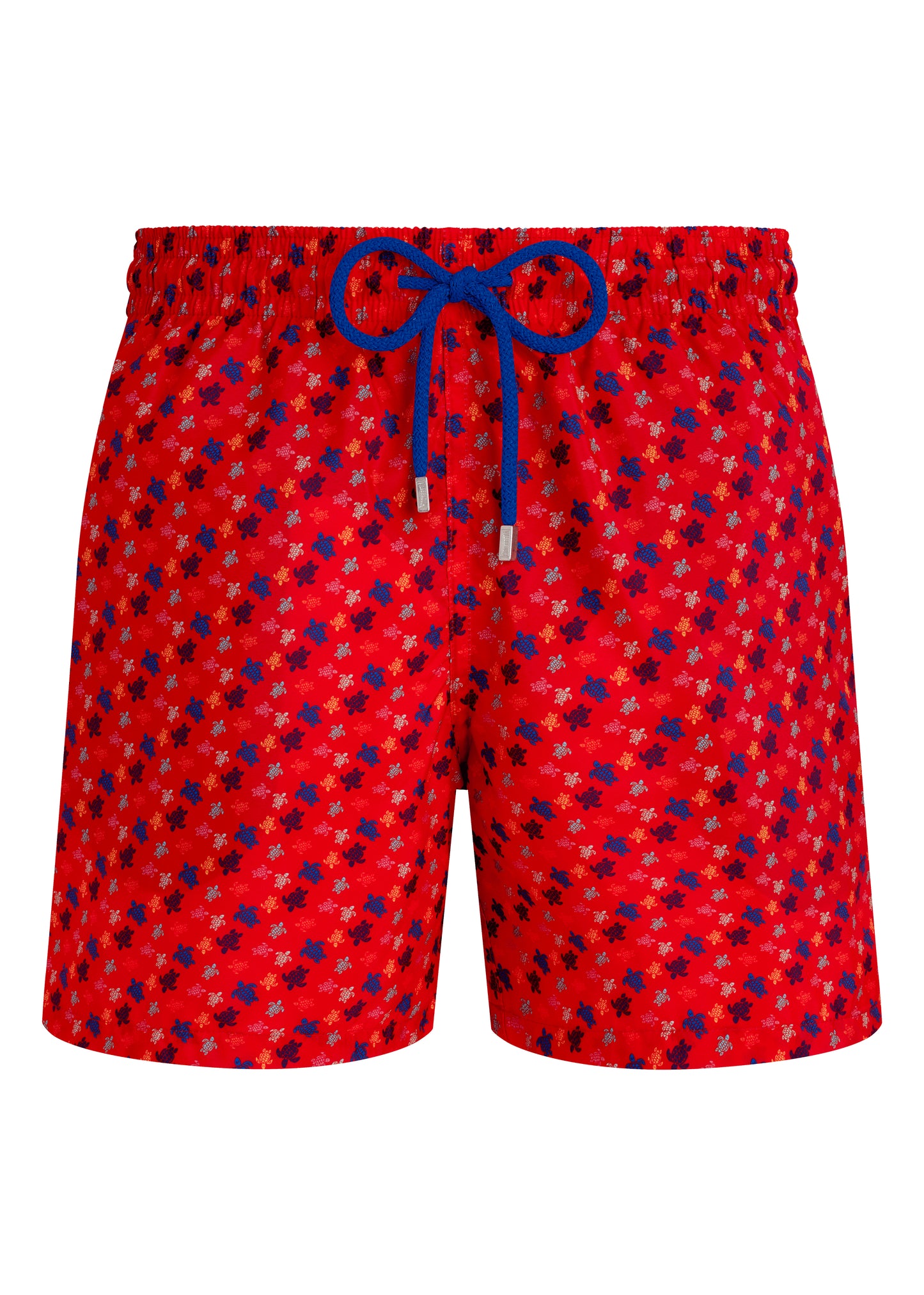Load image into Gallery viewer, Men Swim Shorts Ultra-Light and Packable Ronde Des Tortues Red
