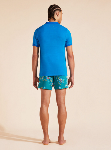 Men Swim Shorts Vendome Turtle Fanfare Green - Men’s Swim Shorts
