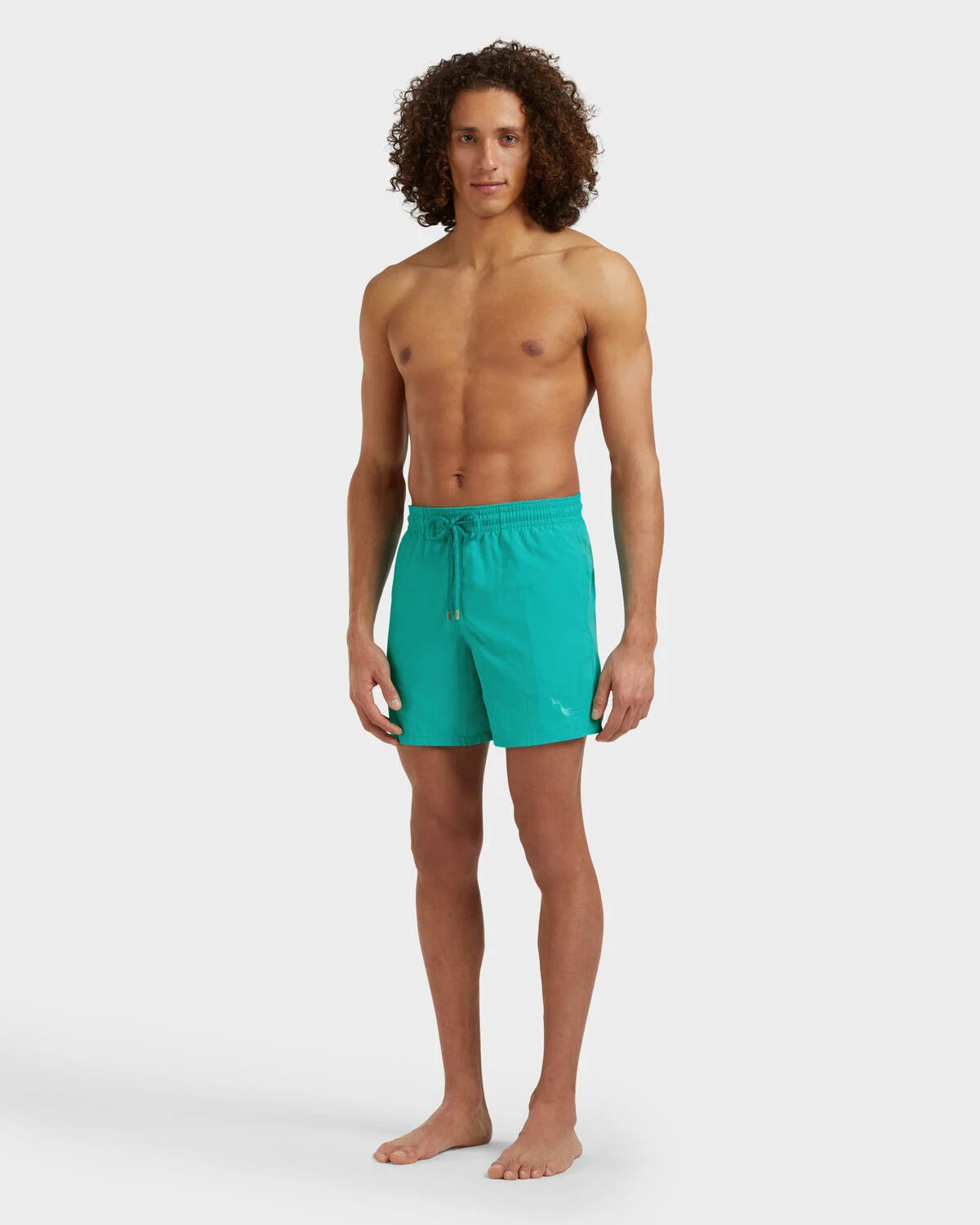 Men Swim Shorts Water-Reactive Whales