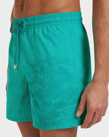 Men Swim Shorts Water-Reactive Whales