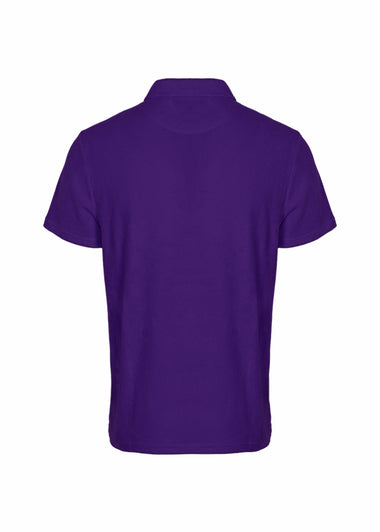 Men Terry Polo Solid Midnight Blue - Polo Shirt