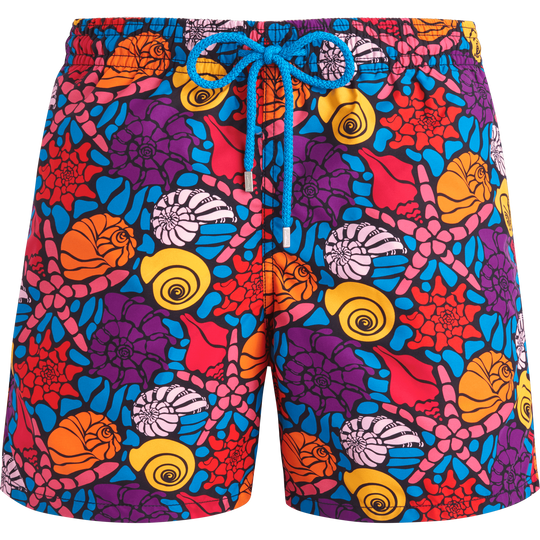 Men Swim Shorts Noumea Sea Shells - Men’s Swim Shorts