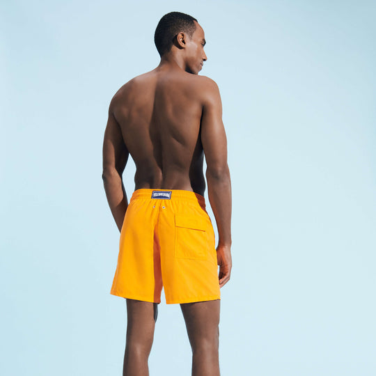 Load image into Gallery viewer, Moorea Swim Short Solid Carotte - Men’s Swim Shorts
