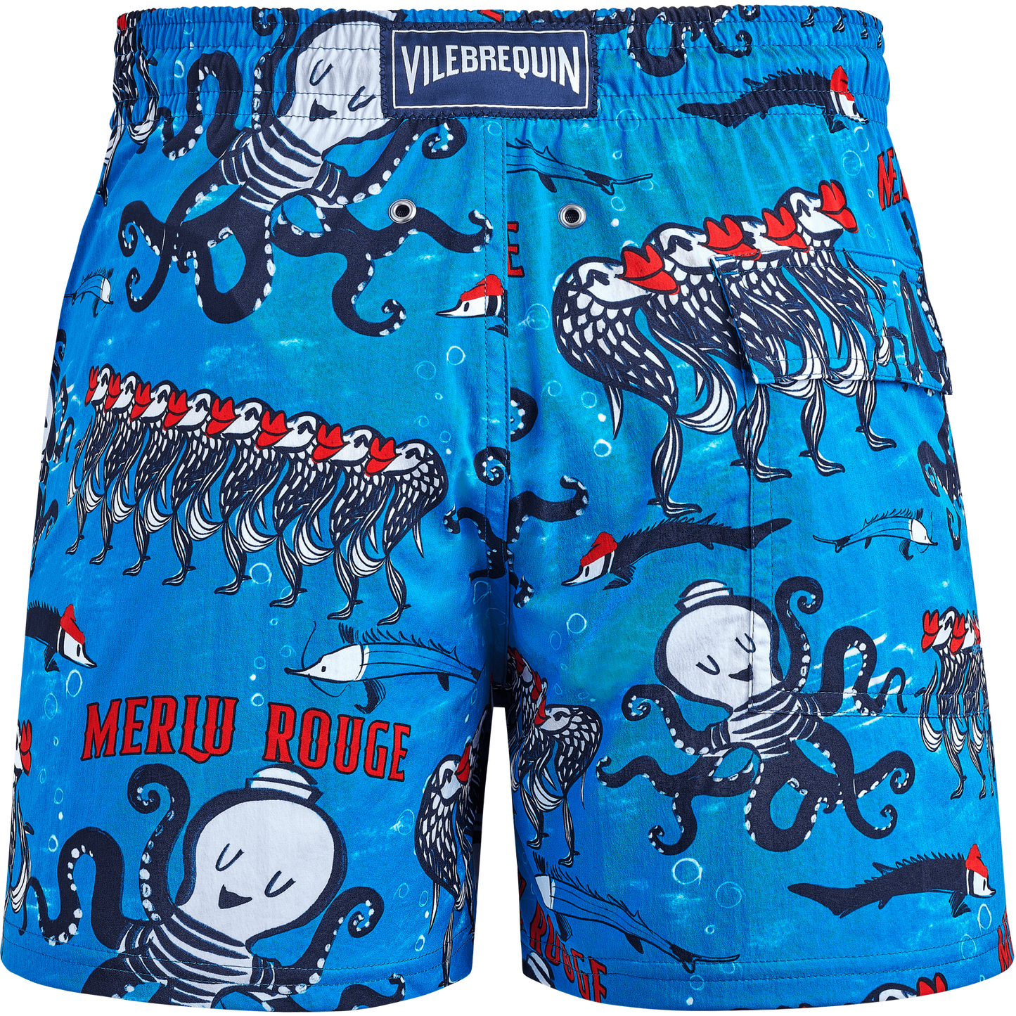 Load image into Gallery viewer, Moorise Swim Short Au Merlu Rouge - Men’s Swim Shorts
