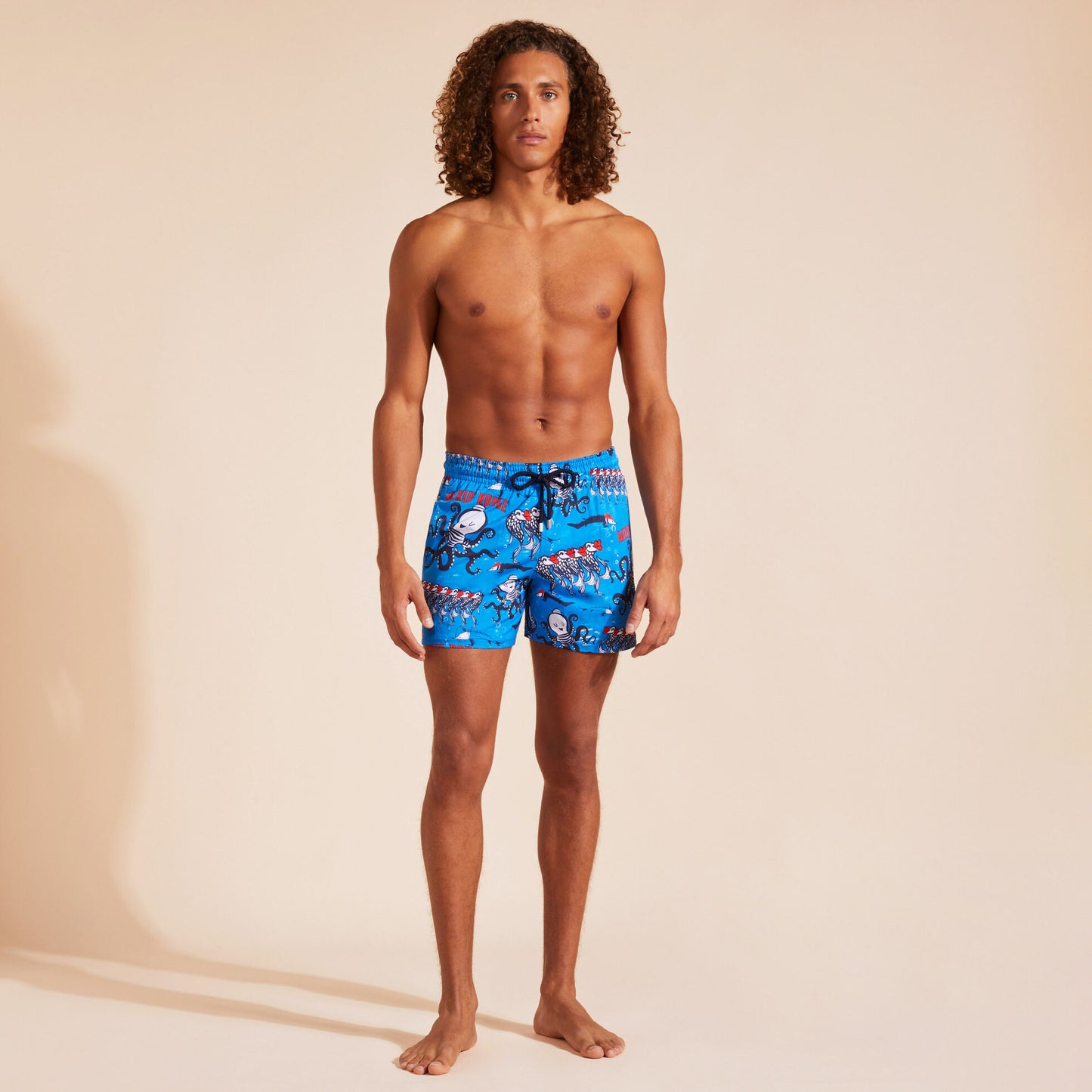 Load image into Gallery viewer, Moorise Swim Short Au Merlu Rouge - Men’s Swim Shorts
