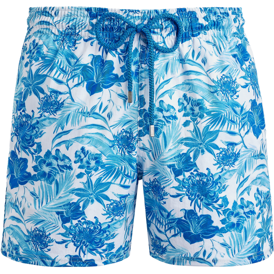 Moorise Stretch Swim Short Tahiti Flower - Men’s Swim Shorts