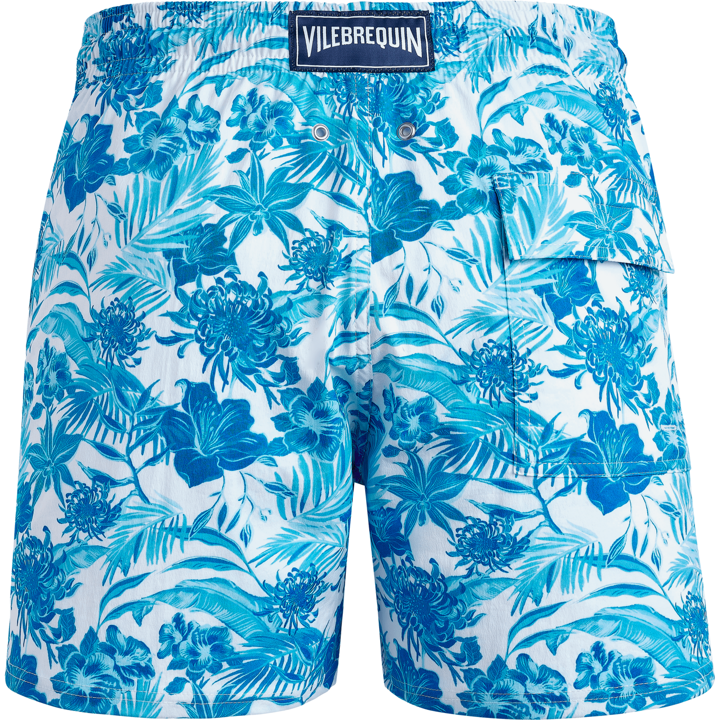 Load image into Gallery viewer, Moorise Stretch Swim Short Tahiti Flower - Men’s Swim Shorts
