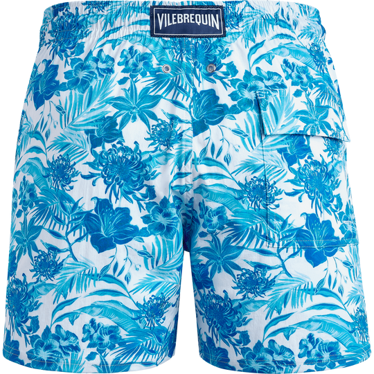 Moorise Stretch Swim Short Tahiti Flower - Men’s Swim Shorts