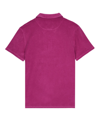 Phoenix Terry Polo Pourpre - Polo Shirt