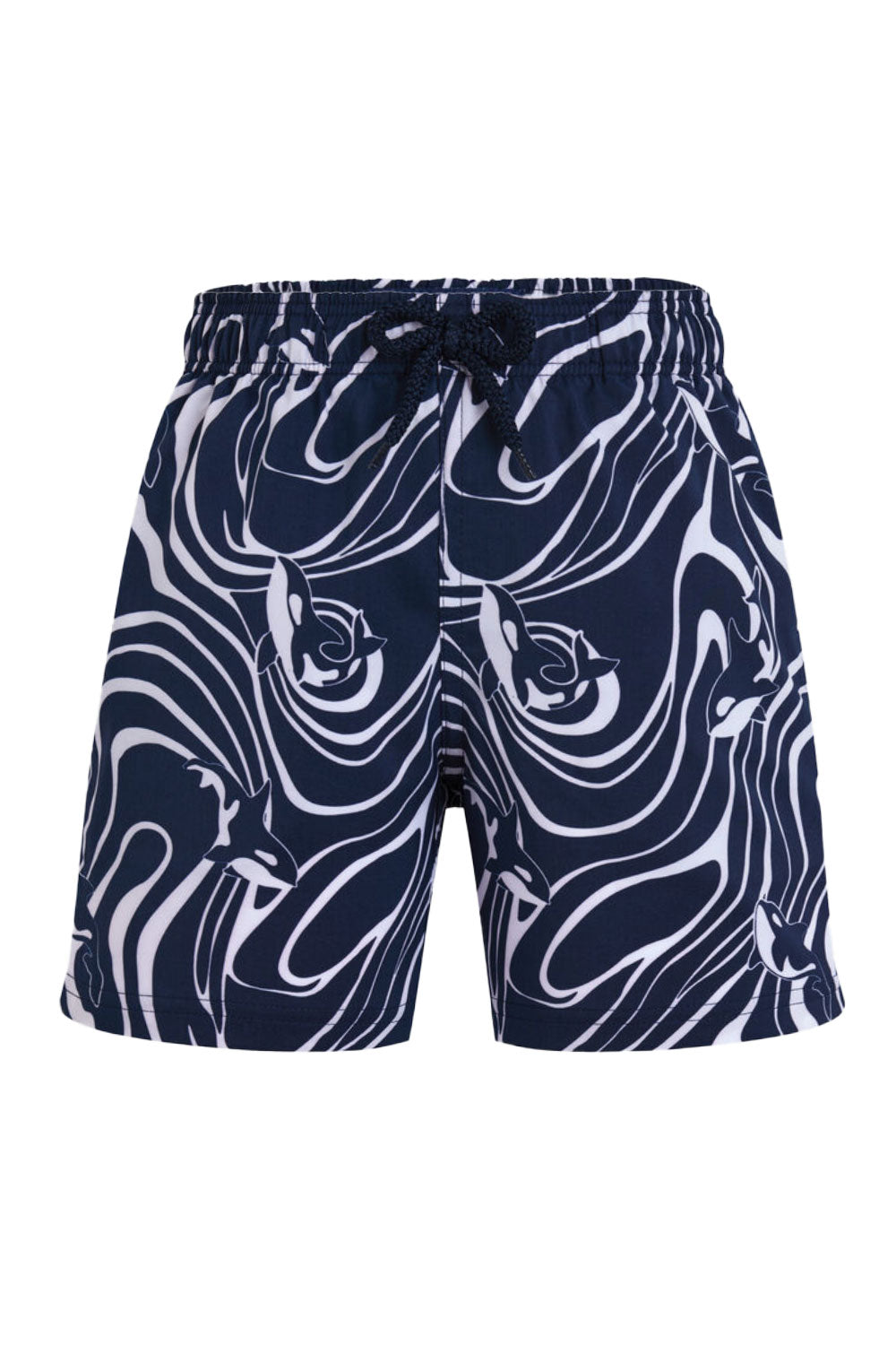 Load image into Gallery viewer, Boys Stretch Swim Shorts Orcas
