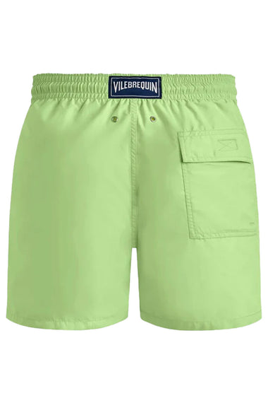 Men Swim Short Solid Macaroon