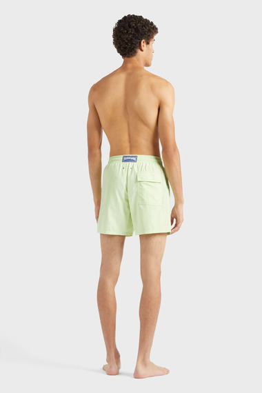 Men Swim Short Solid Macaroon