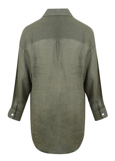 Playa Boyfriend Shirt Agave