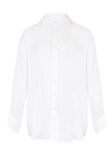 Playa Boyfriend Shirt White