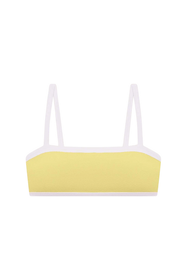 Poppy Bralette Top Banana Cream