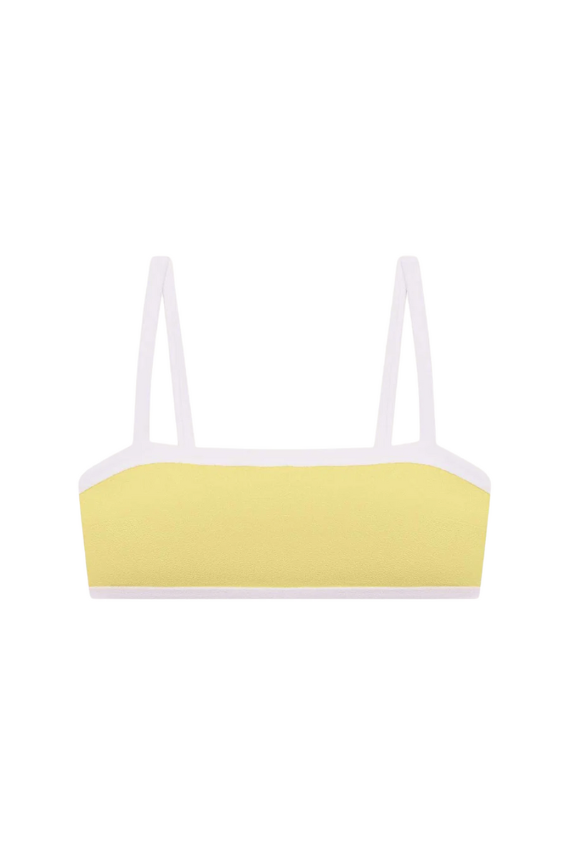 Poppy Bralette Top Banana Cream